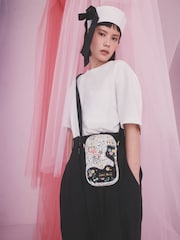 Cath Kidston Ecru Ditsy Tokidoki Phone Cross-Body Bag - Image 1 of 6