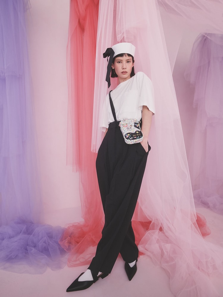 Cath Kidston Ecru Ditsy Tokidoki Phone Cross-Body Bag - Image 2 of 6