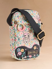 Cath Kidston Ecru Ditsy Tokidoki Phone Cross-Body Bag - Image 4 of 6