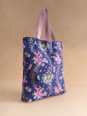 Cath Kidston Navy Toki Doki Foldaway Tote - Image 1 of 3
