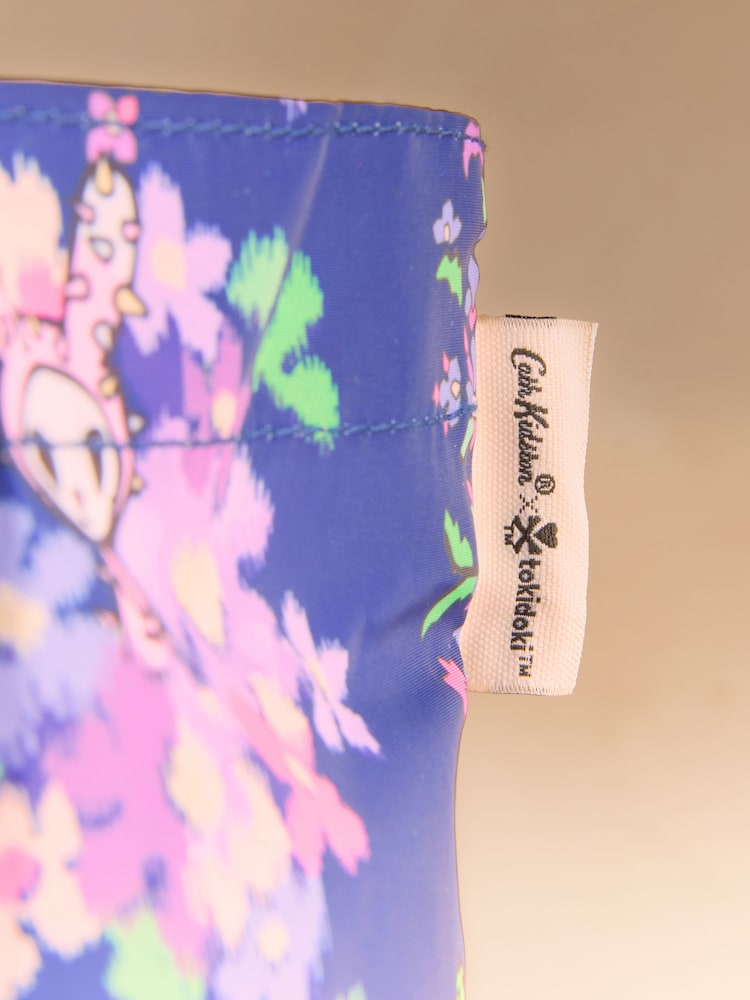 Cath Kidston Navy Toki Doki Foldaway Tote - Image 3 of 3