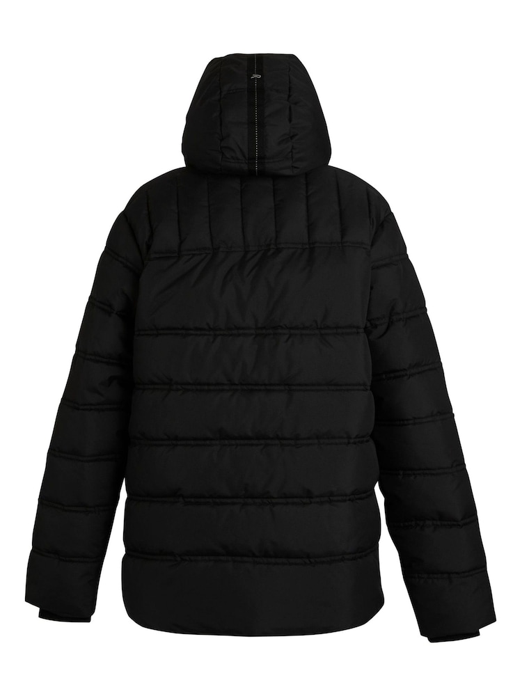 Regatta Black Leeshaw Heavyweight Coat - Image 2 of 3 Regatta Black Leeshaw Heavyweight Coat - Image 2 of 3