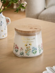 Pastel Floral Love Bee Candle - Image 2 of 4