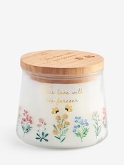 Pastel Floral Love Bee Candle - Image 4 of 4