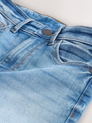 Mid Blue Single Denim Shorts (3-16yrs) - Image 4 of 4