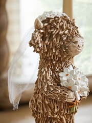 Natural Hamish Wedding MRS Ornament - Image 2 of 3