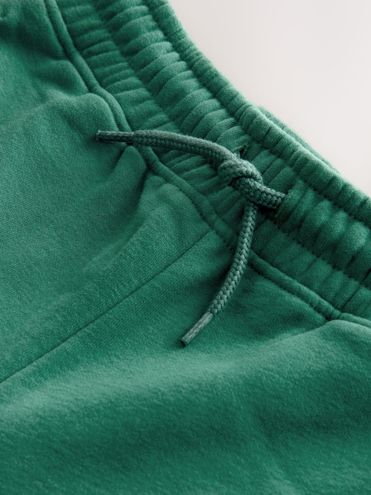 Green Regular Sueded Joggers (3-16yrs) - Image 4 of 4