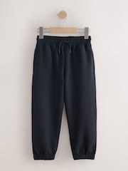 Navy Regular Sueded Joggers (3-16yrs) - Image 1 of 4