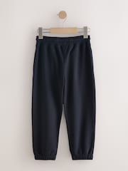 Navy Regular Sueded Joggers (3-16yrs) - Image 2 of 4