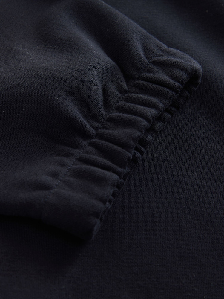 Navy Regular Sueded Joggers (3-16yrs) - Image 4 of 4