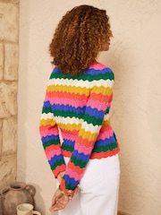 Love & Roses -neuletakki - Kuva 4 / 4