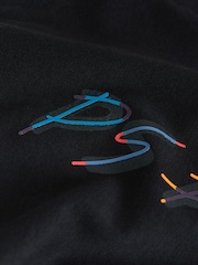 Paul Smith Junior Graphic Black T-Shirt and Shorts Set - Image 3 of 7