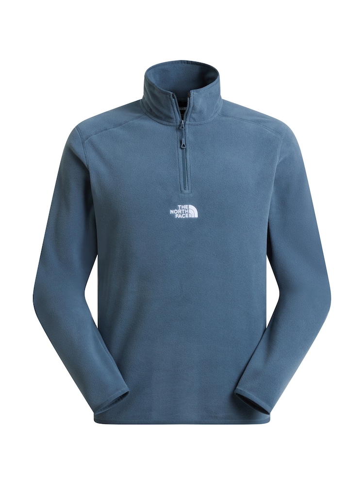 The North Face Blue Central Logo Glacier Fleece - Image 1 of 2