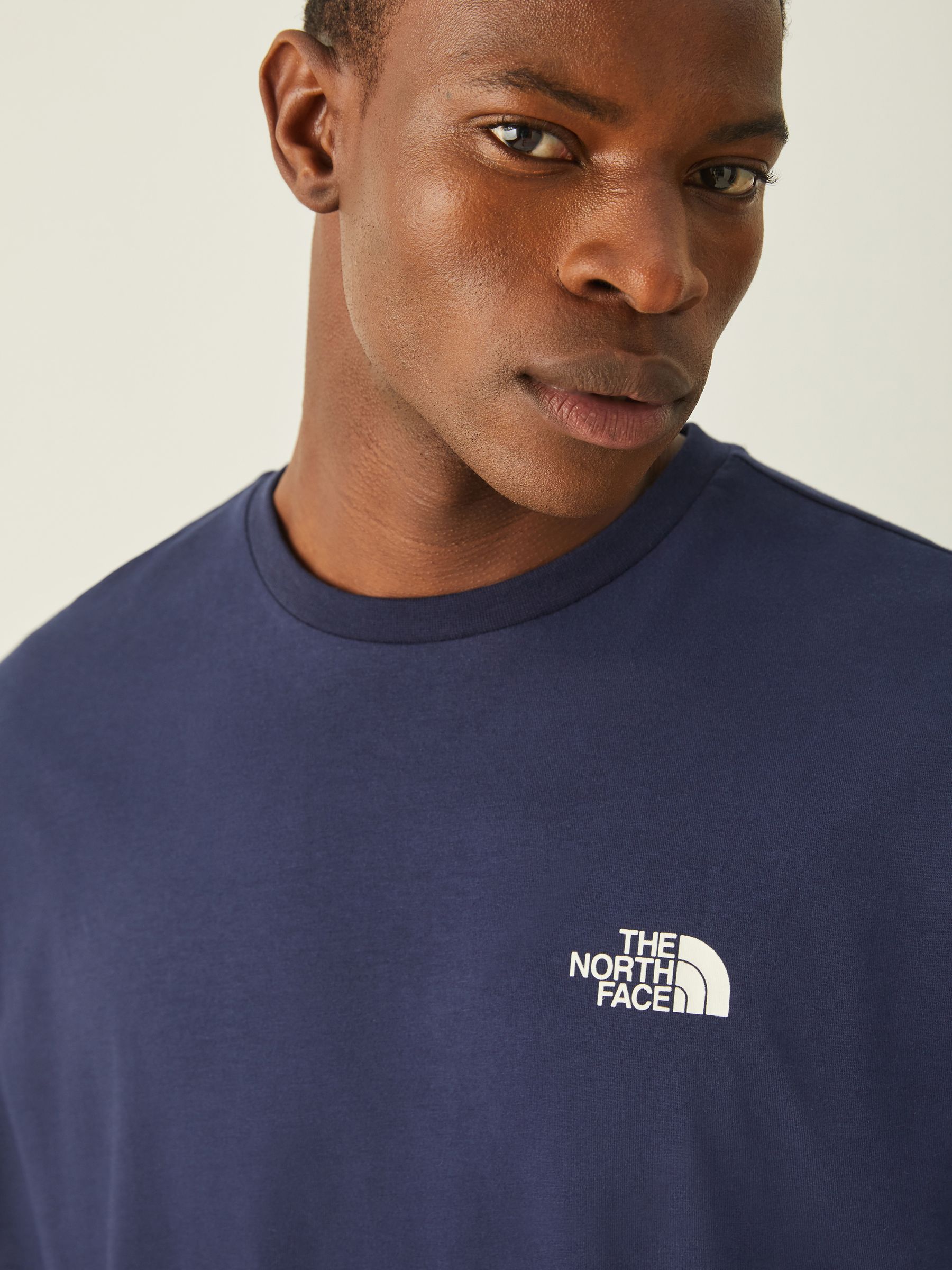 Buy The North Face Blue Campfire Back Print T-Shirt from Next USA