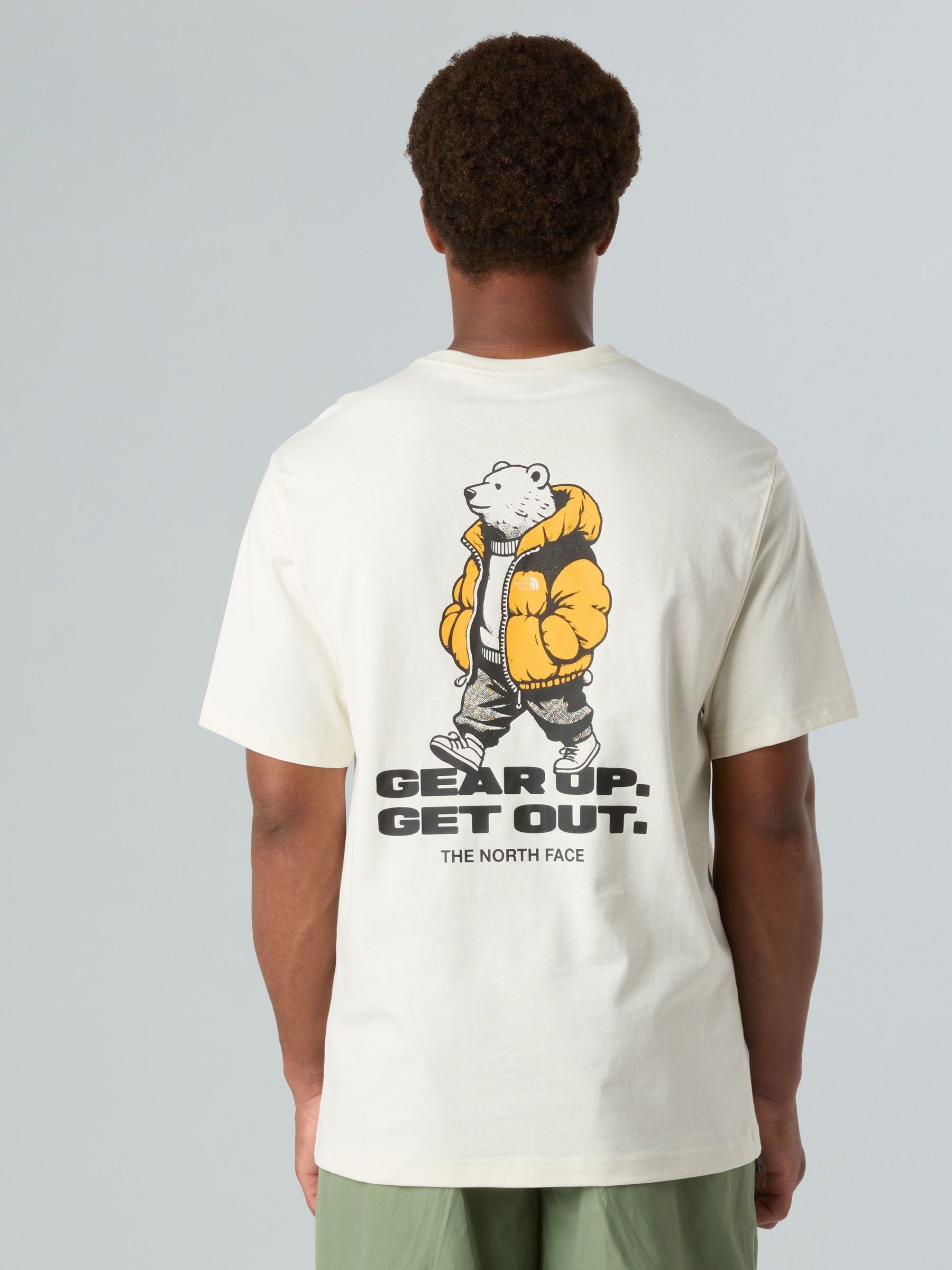 Cumpără The North Face The North Face Street Bear Back Print T