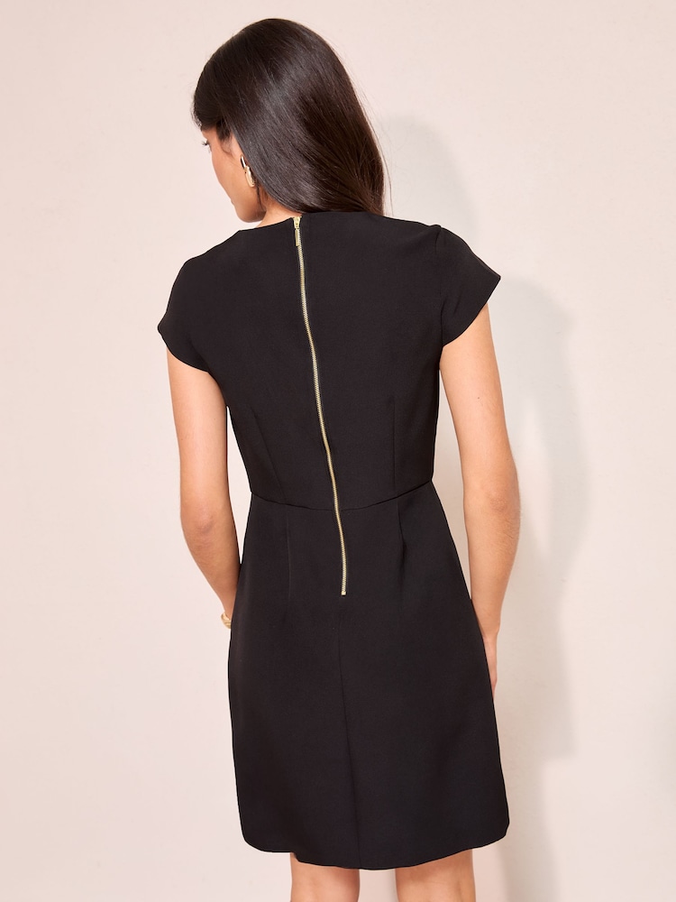 Friends Like These Black Lantern Mini Dress - Image 4 of 4 Friends Like These Black Lantern Mini Dress - Image 4 of 4