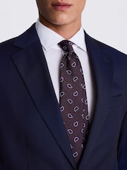MOSS Regular Fit Ink Stretch Jacket - Image 3 of 4