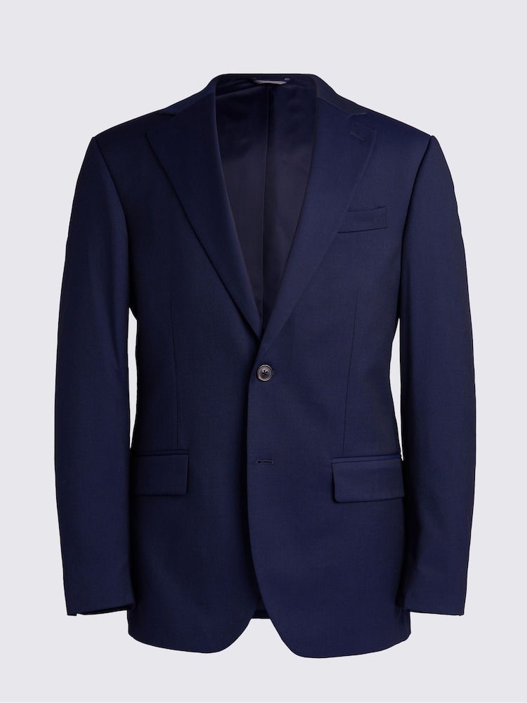 MOSS Regular Fit Ink Stretch Jacket - Image 4 of 4