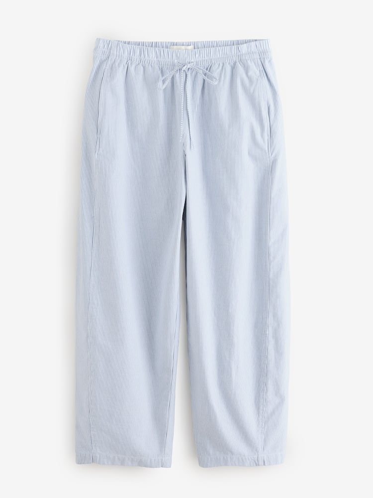 Calça Abercrombie & Fitch blue cintura mid barril - Imagem 5 de 5