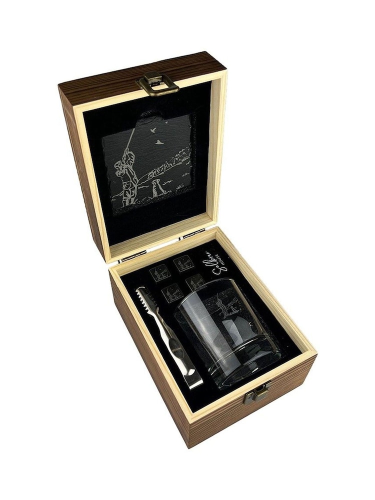 Selbrae House Grey Shooting Whisky Drinks Set - Image 2 of 2