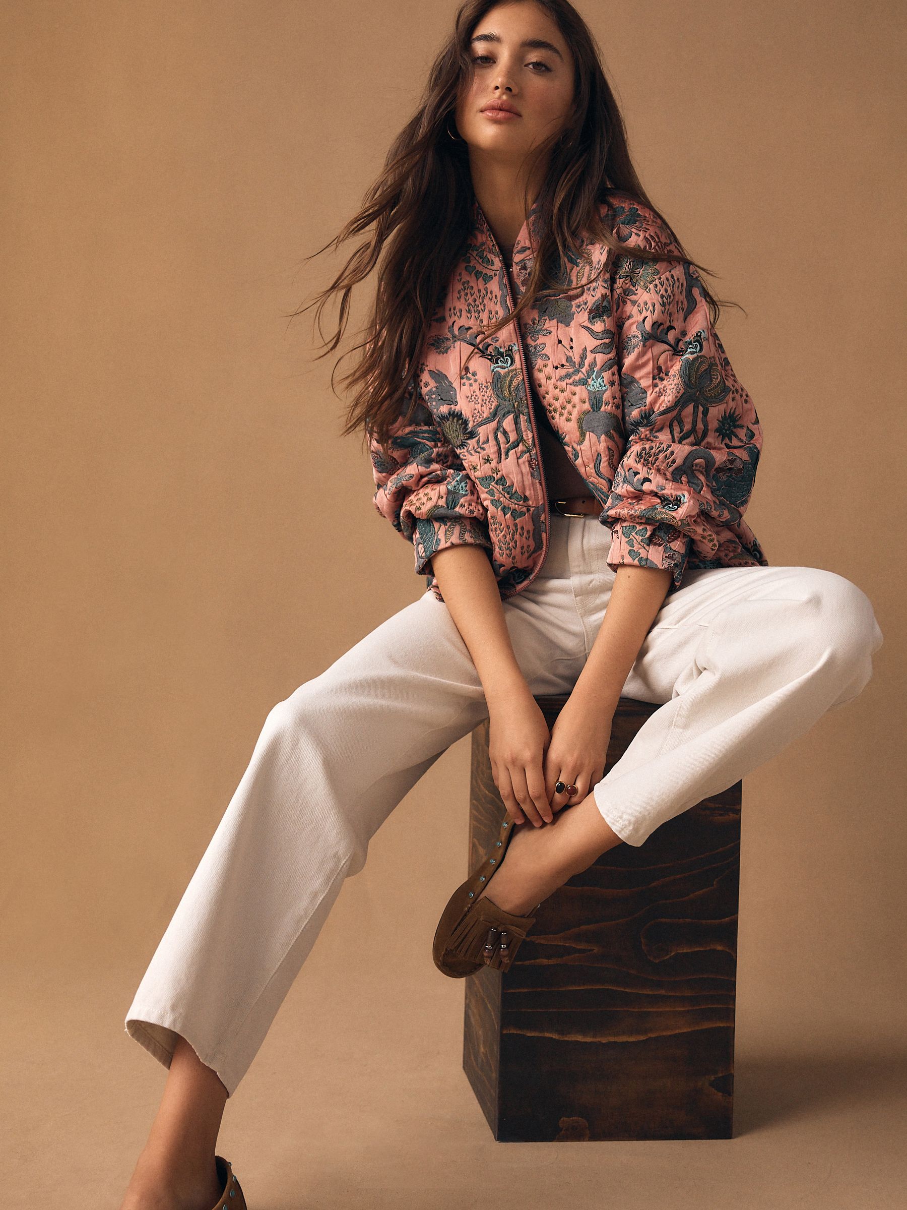 ジ*✨様 【mame】Floral Jacquard Jacket ジ*✨様 【mame】Floral Jacquard Jacket Floral Jacquard Denim