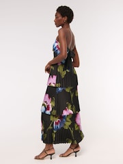 Abercrombie & Fitch Black Tiered Giselle Maxi Dress - Image 3 of 6