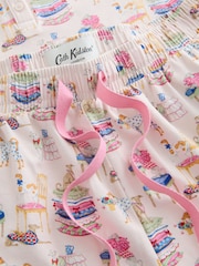 بيجاما جيرسي من القطن من Cath Kidston - Image 3 of 4