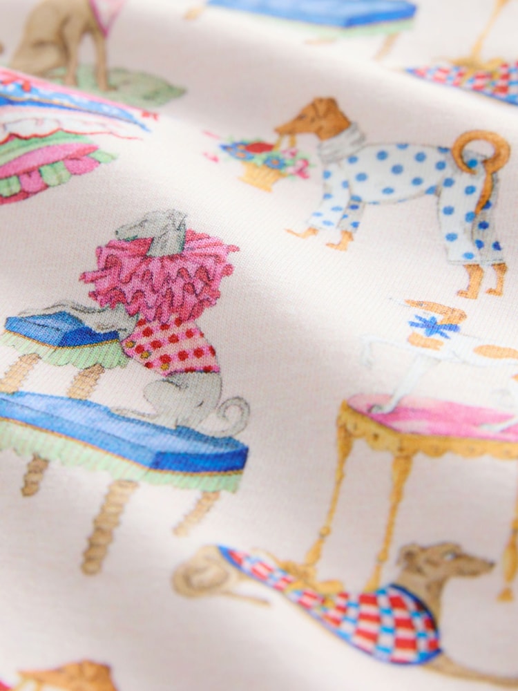 بيجاما جيرسي من القطن من Cath Kidston - Image 4 of 4 بيجاما جيرسي من القطن من Cath Kidston - Image 4 of 4