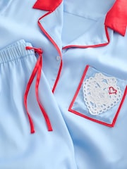 Cath Kidston Satin Button Through Pyjamas - Imaginea 12 din 13