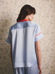 Cath Kidston Satin Button Through Pyjamas - Imaginea 5 din 13