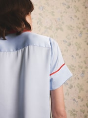 Cath Kidston Satin Button Through Pyjamas - Imaginea 8 din 13