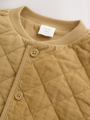 Yellow Cord Quilted Baby Jacket (0mths-2yrs) - Image 3 of 8