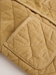 Yellow Cord Quilted Baby Jacket (0mths-2yrs) - Image 8 of 8