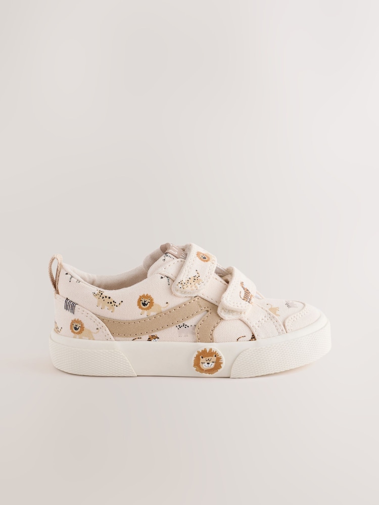 Neutral Safari Standard Fit (F) Trainers - Image 2 of 5