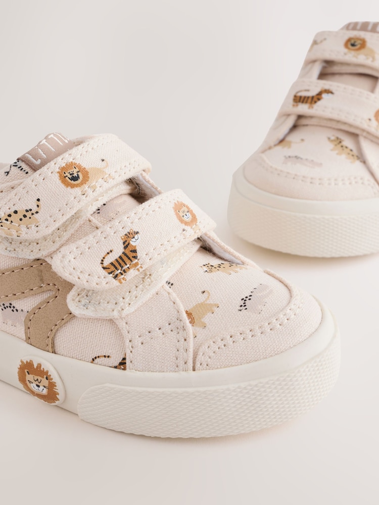 Neutral Safari Standard Fit (F) Trainers - Image 5 of 5