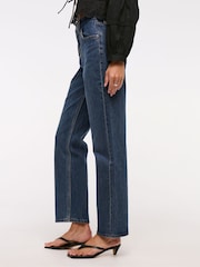 Abercrombie & Fitch High Rise Vintage Straight Jeans - Imagem 3 de 7