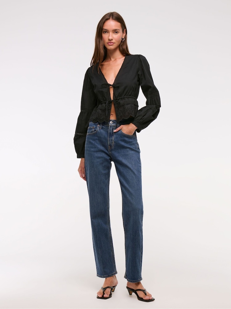 Next：日本 Abercrombie & Fitch ハイウエストヴィンテージストレート 