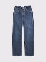 Abercrombie & Fitch High Rise Vintage Straight Jeans - Imagem 7 de 7