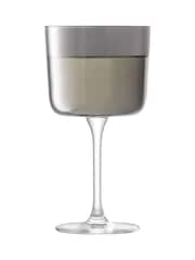 LSA International Set of 2 Grey Lunar Wine Glasses 250ml - Image 3 of 4