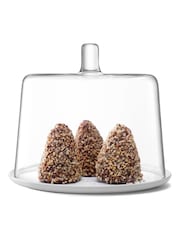 LSA International Collective Cheese and Cake Glass Dome 24cm - Image 3 of 4