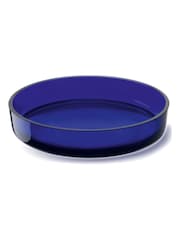 LSA International Cobalt Collective Low Glass Bowl 35cm - Image 2 of 3
