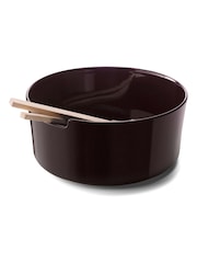 LSA International Mocha Collective Salad Bowl Servers 26cm - Image 2 of 4