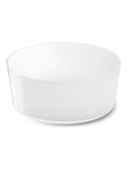 LSA International White Collective Glass Bowl 30cm - Image 3 of 4