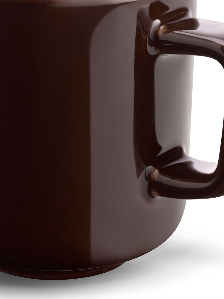 LSA International Set of 2 Mocha Collective Espresso Cups 75ml - Image 4 of 4