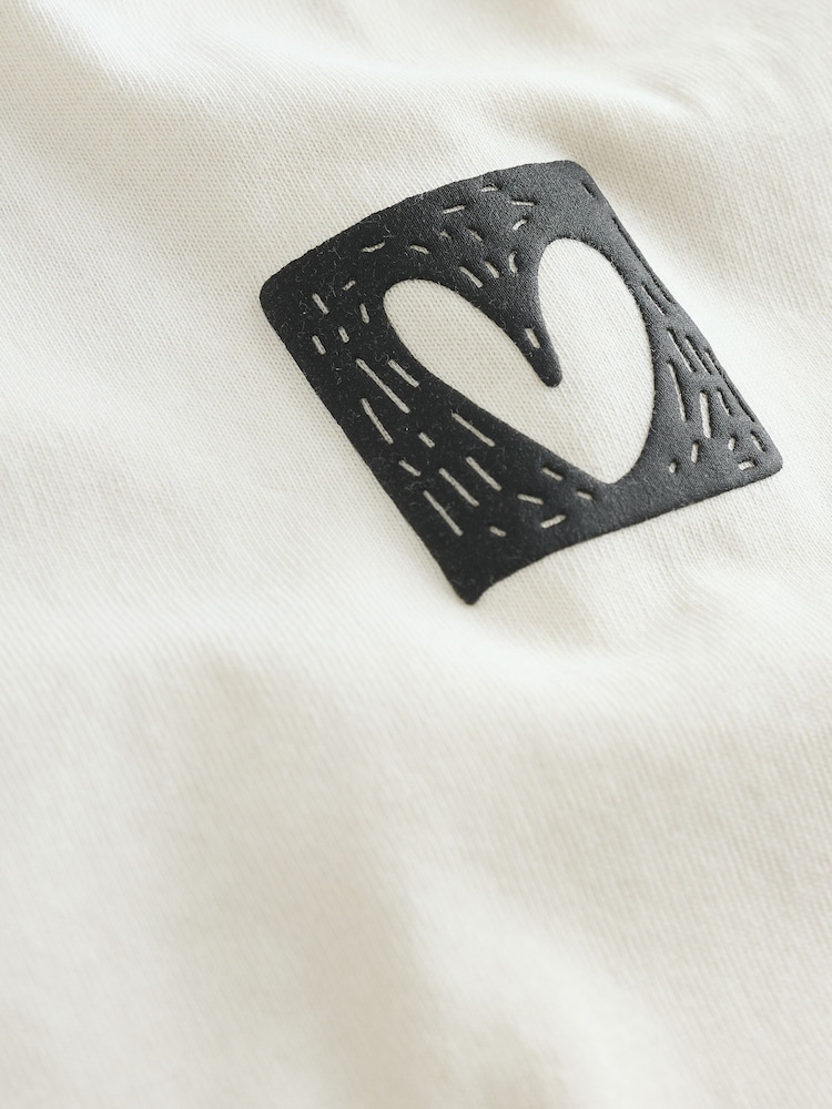 أسود/بيج فاتح - مجموعة من 2 بيجامات ببنطلونات رياضية (3-16 سنة) - Image 11 of 11