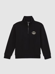 Reiss Black Stevensburg Sweat Top - Image 2 of 5