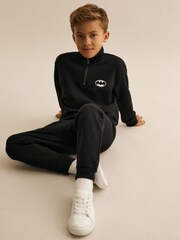 Reiss Black Stevensburg Sweat Top - Image 3 of 5