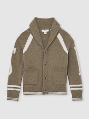 Reiss Dark Green Donny Cardigan - Image 2 of 4