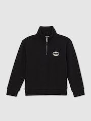 Reiss Black Stevensburg Sweat Top - Image 2 of 4