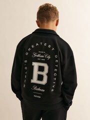 Reiss Black Stevensburg Sweat Top - Image 3 of 4